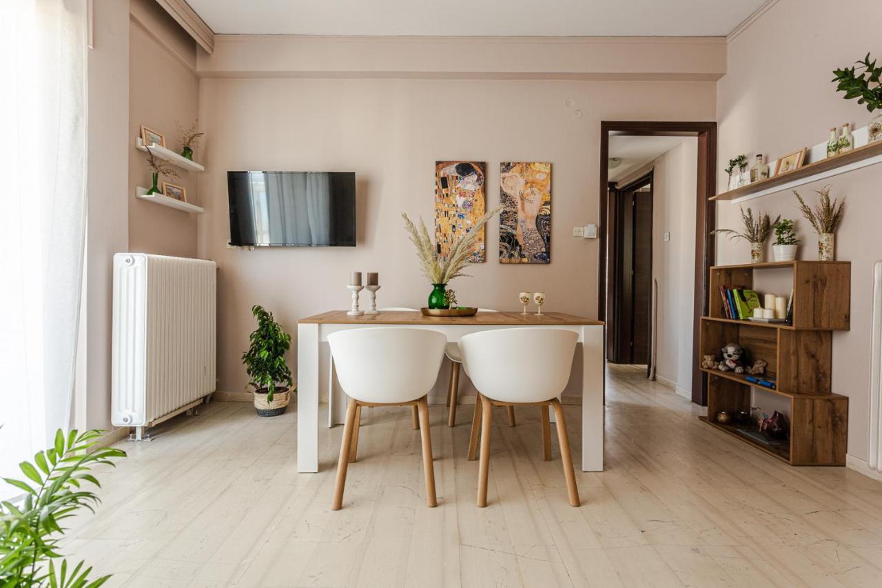 Appartamento Cozy Seaside Penthouse With Sea & Mountain View. Volos Esterno foto